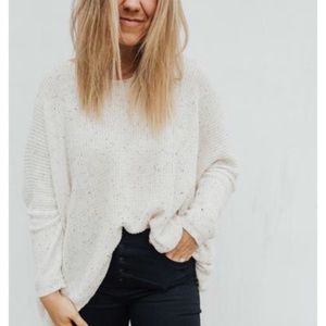 Brand new Rhea sweater oatmeal M/L